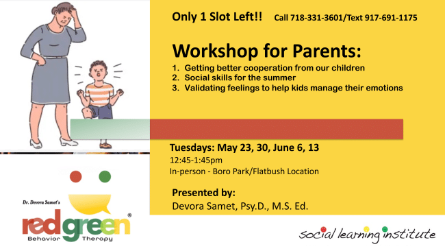 parent workshop ad